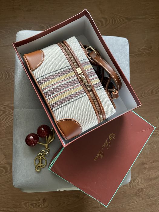 Loro Piana sumka / cherry