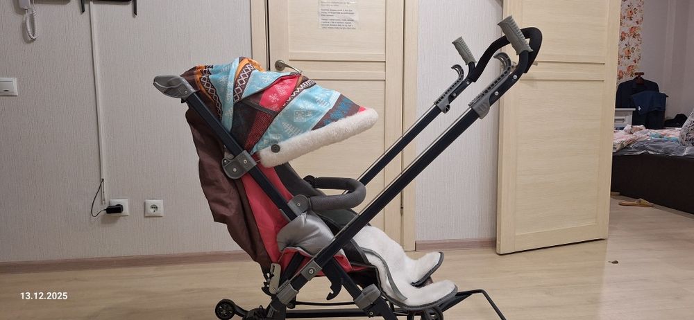 Санки коляска детская