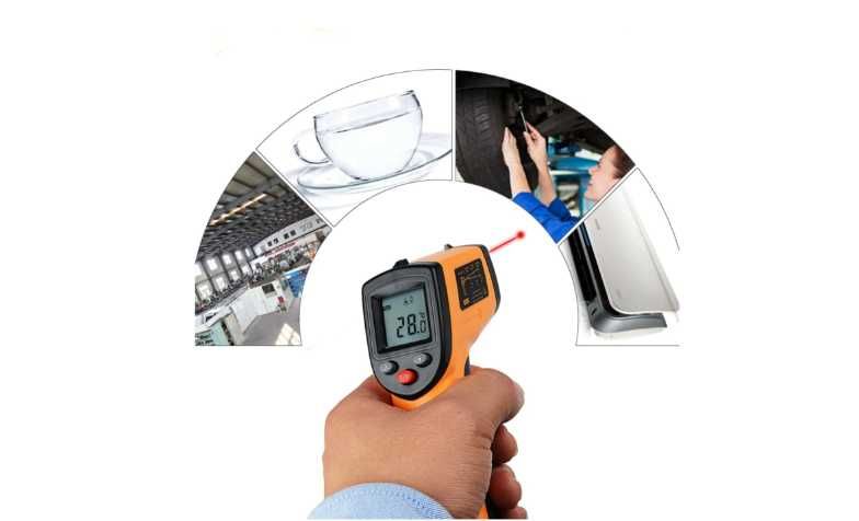 Termometru Pistol Infrarosu laser Non Contact -50 +380 grade