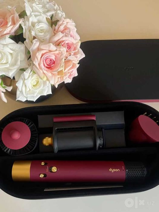 Стайлер Dyson Airwrap i.d. HS08 Red/Velvet Премиум Укладка каждый день