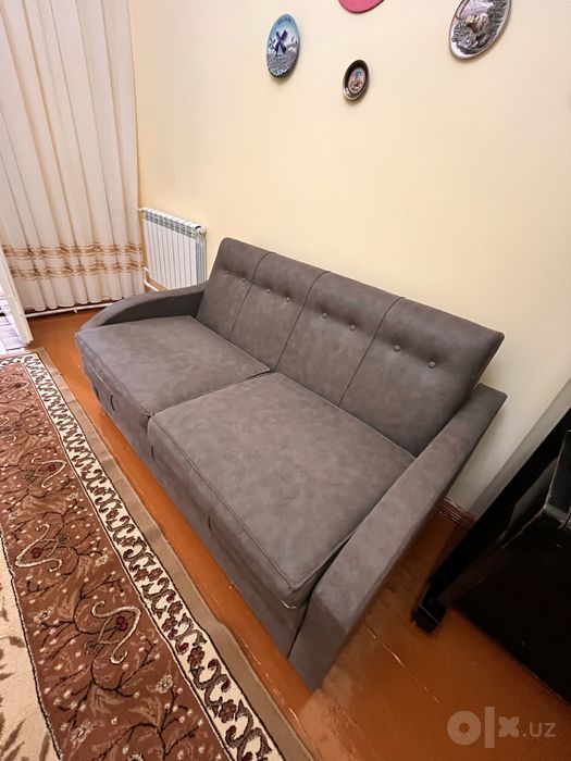 Мягкая мебель - диван, длина 1м 65см (1.65), в хорошем состоянии