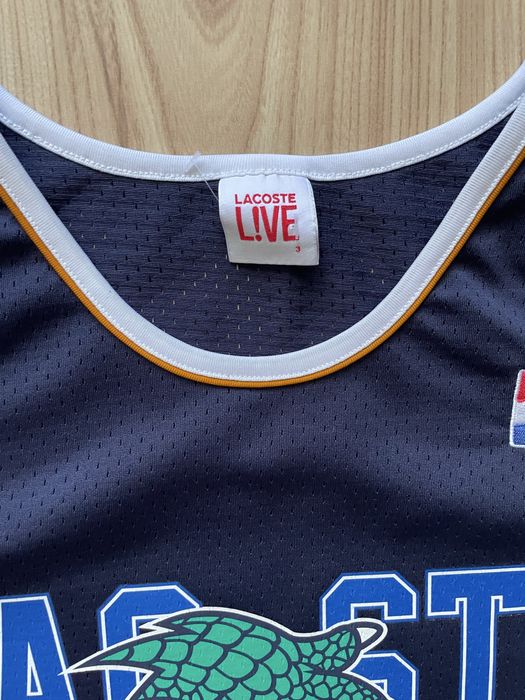 LACOSTE L!VE Basketball Vest Jersey/ Нов мъжки потник L