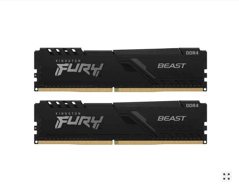 kкомбо процесор AMD Ryzen 7 5700G + дънна платка ASRock A520M PRO4 + 2х16G RAM pамет Kingston FURY Beast