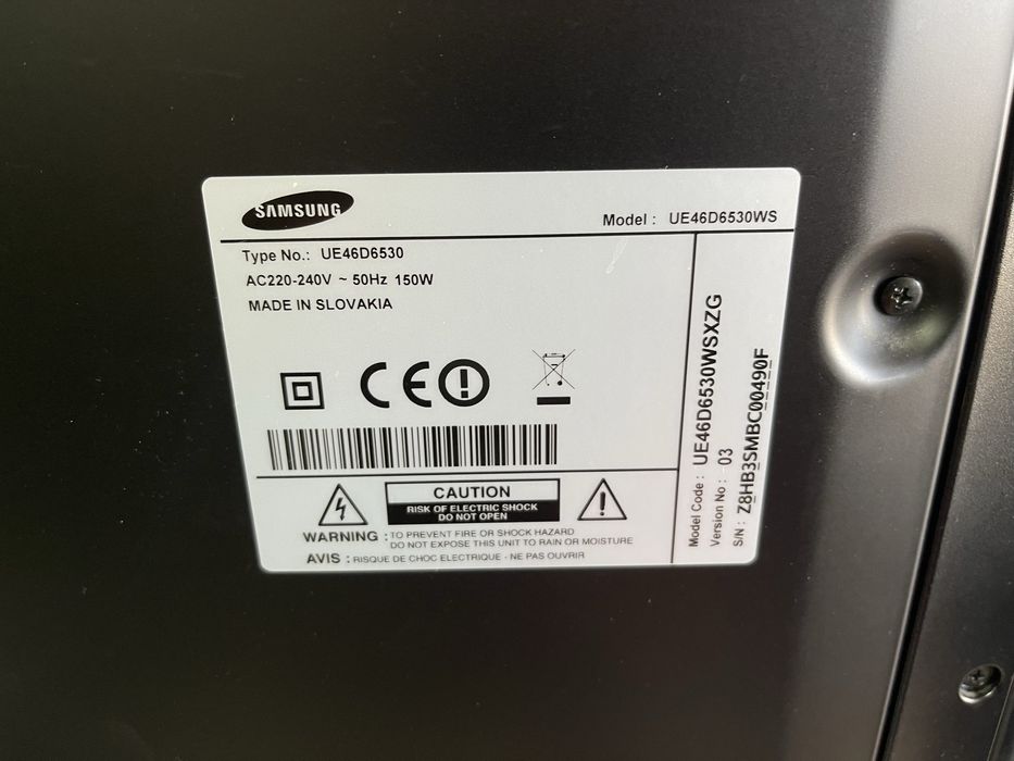 Телевизор Samsung Full HD LED 46” - UE46D6530