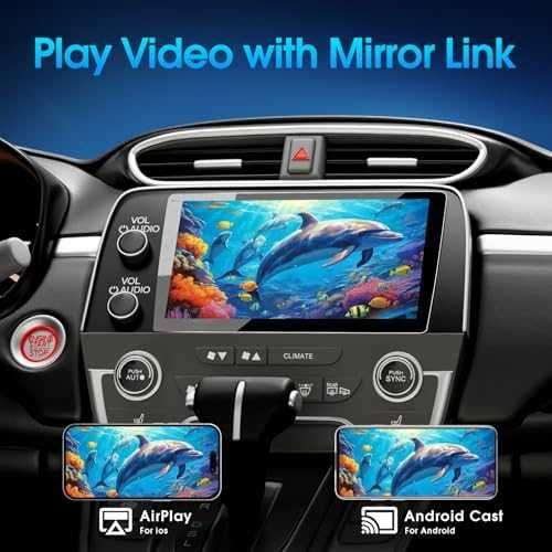 9" 2DIN радио CarPlay Android Auto Bluetooth DSP GPS HD задна камера