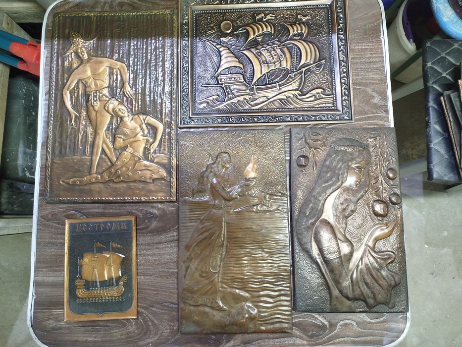 Продам Чеканки СССР 14шт