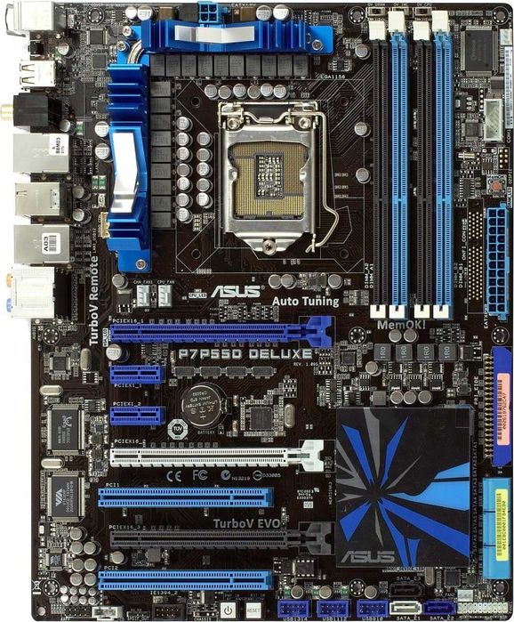 Дъно Дънна платка ASUS P7P55D DELUXE LGA 1156 DDR3
