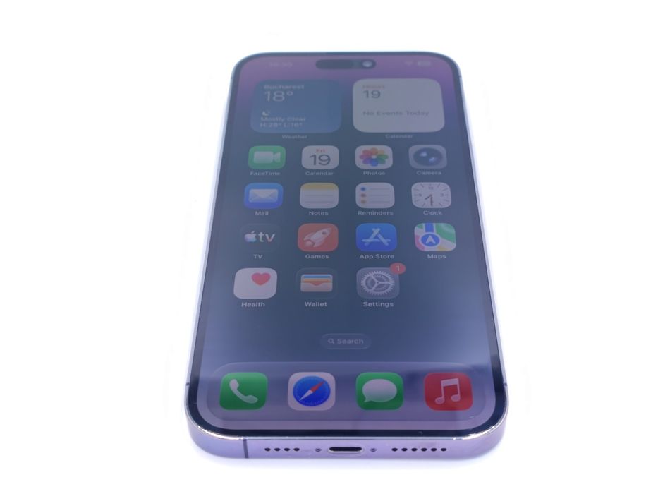 Apple iPhone 14 Pro Max 128GB Deep Purple, Garantie 24 luni | #D93487