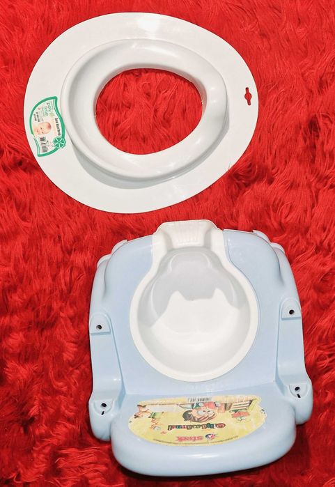 Бебешка тоалетна-столче, детска седалка и калъф