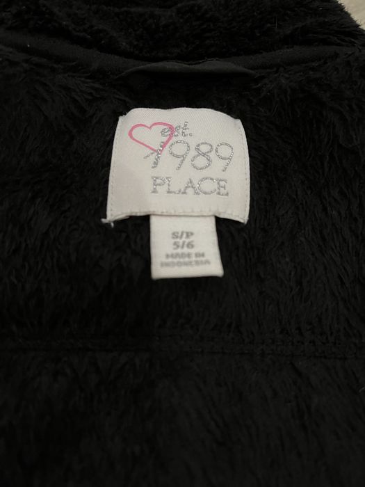 Jacheta/ hanorac din fleece pentru fetite 5-6 ani/116 cm