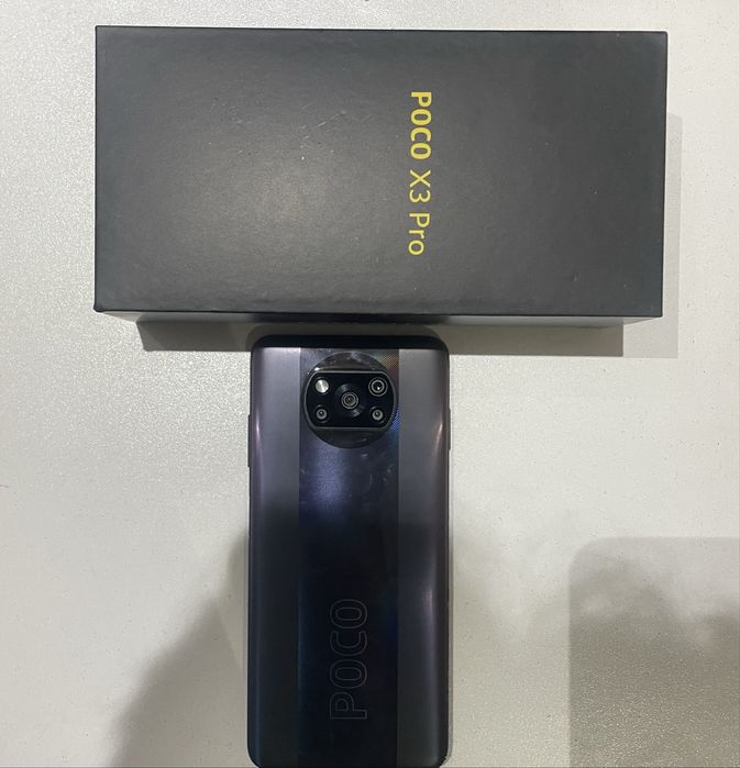 Poco x3 pro с коробкой