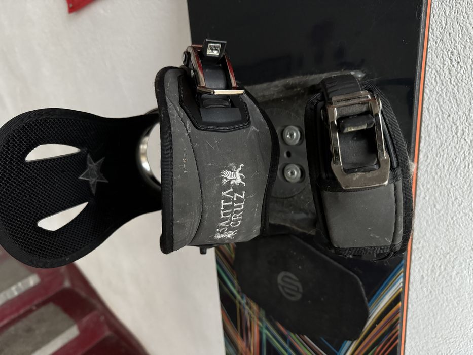 Placa snowboard Volkl Booster 160 + legaturi santa cruz
