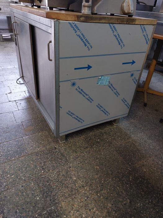 Masă inox încălzită