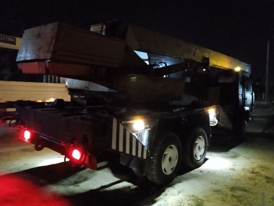 Avtokran. kamaz 16 t
