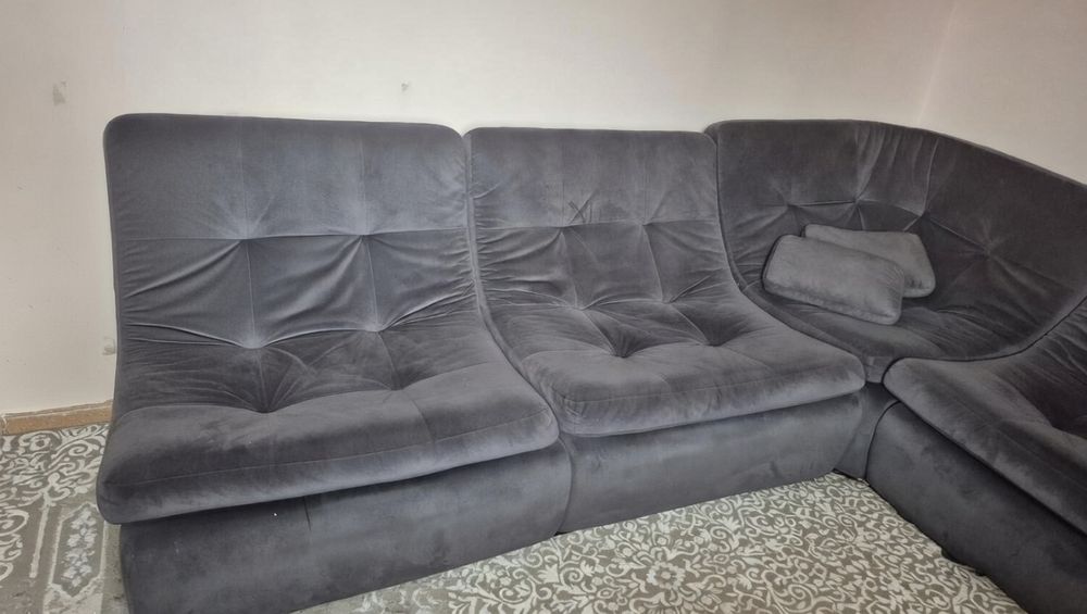 Уголок диван, цвет графит