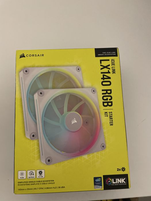 Cooler LX140 Corsair Starter kit