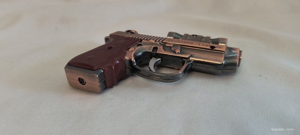 Метална запалка пистолет Beretta 92