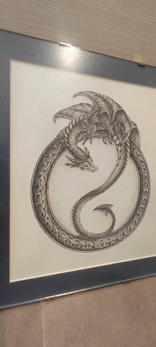 Графика "Пазителят на огледалото"