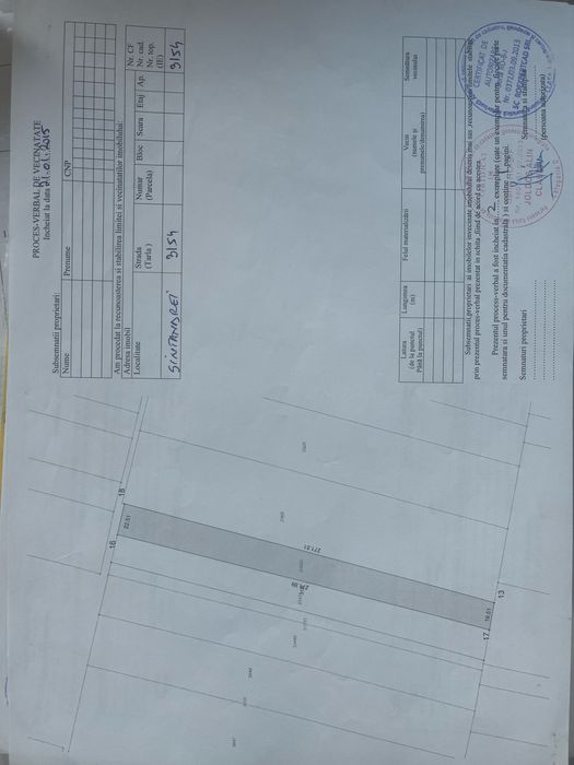 Teren extravilan 5800 m2 Sintandrei