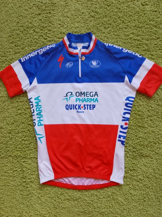 Tricou Ciclism Omega Pharma - Quick Step French Champion 2012/13