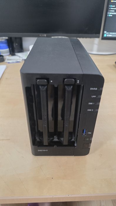 NAS Synology DS216+II + 2xHDD 3TB WD Red