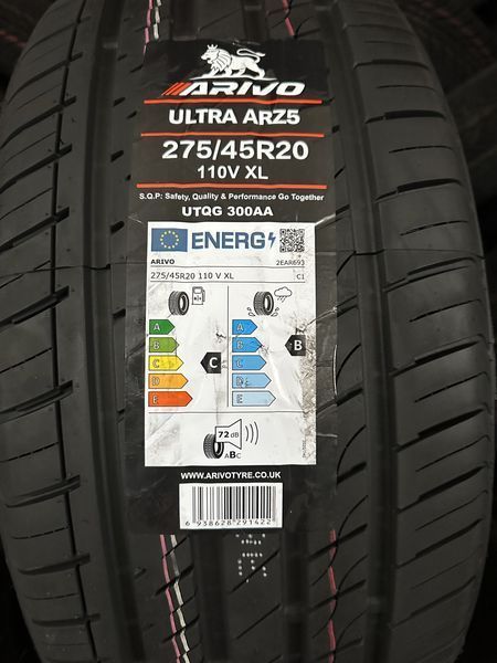 Нови Летни Гуми Arivo Ultra Arz5 275/45R20 110V Xl Нов Dot