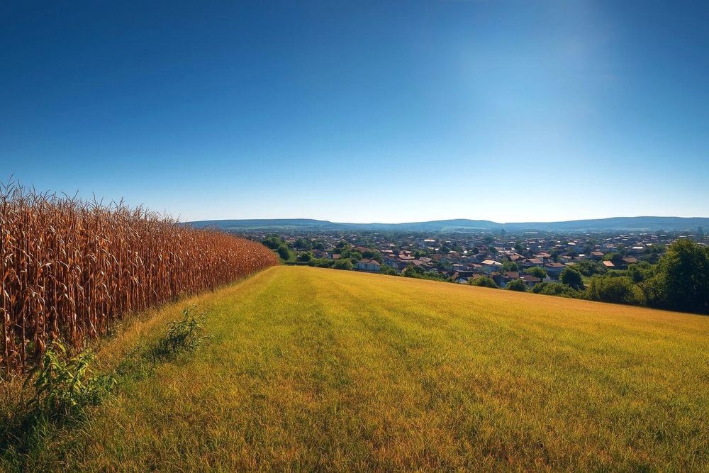 Teren Intravilan vedere panoramica Targu Mures cu Vedere panoramica