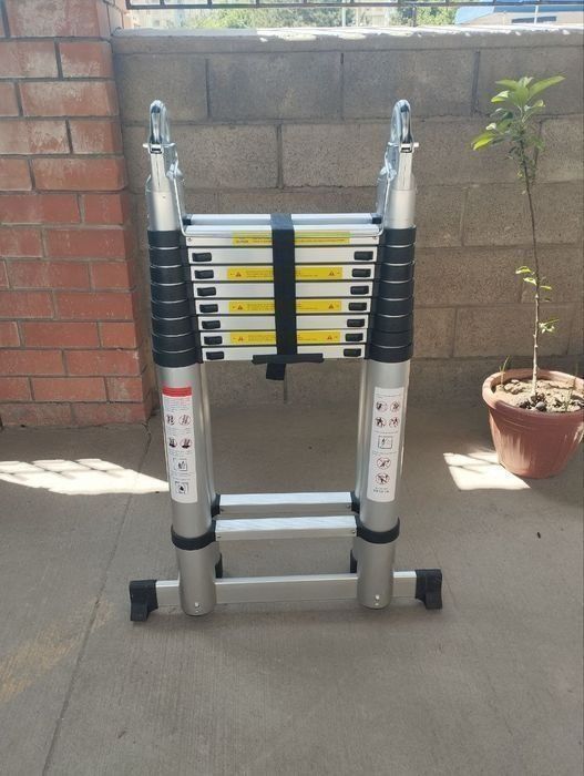 Телескопическая стремянка. Teleskopik narvon 3.6/7.2 метр