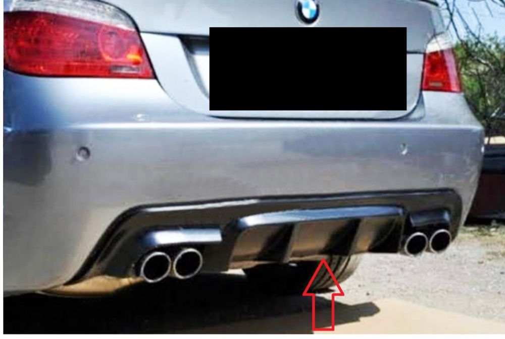 Дифузьор задна броня БМВ Е60