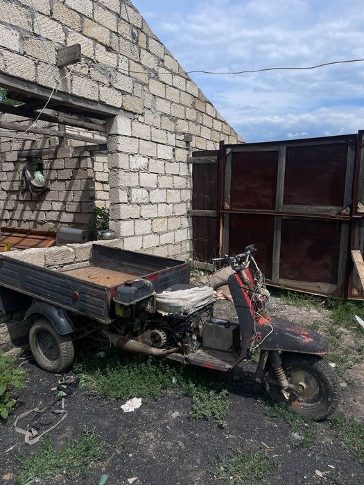 Мотоцикл с прицепом