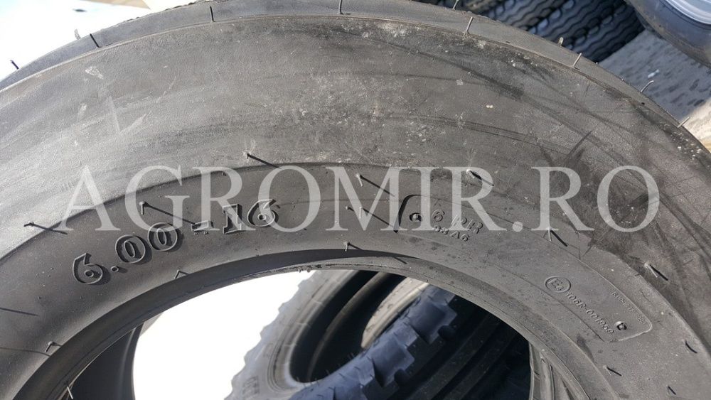 Cauciucuri 6.00-16 cu garantie sunt noi fabricate in India marca BKT
