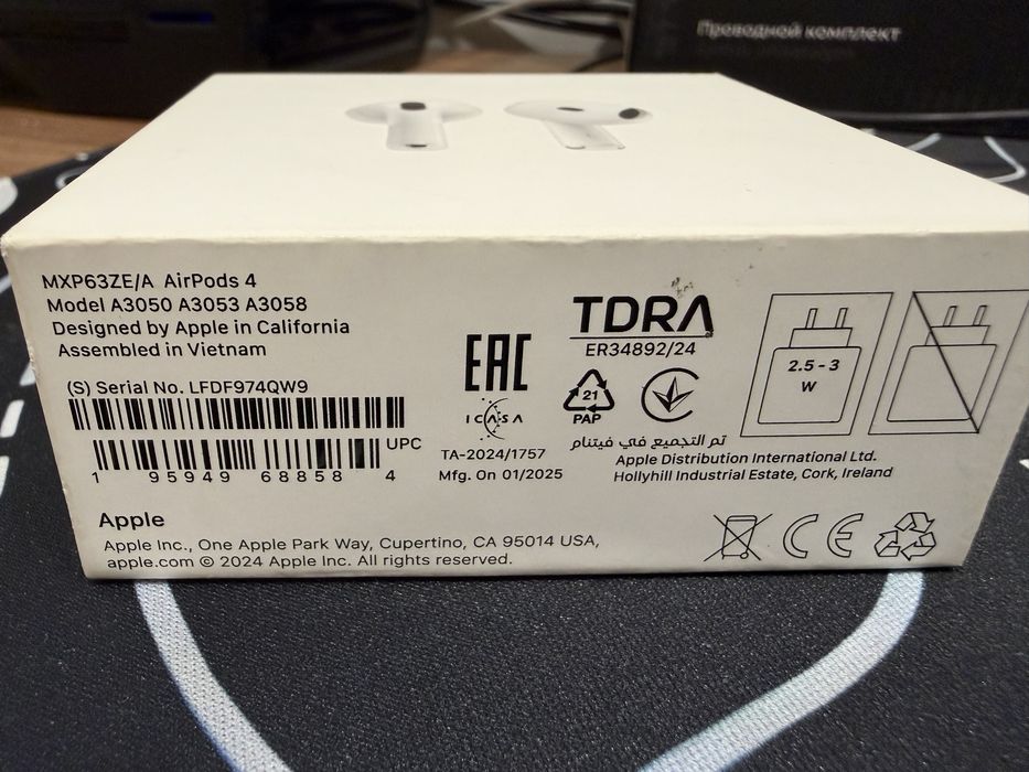 Оригинал airpods 4