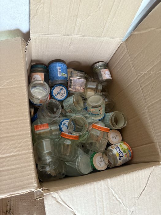 Баночки стеклянные 80 мл.