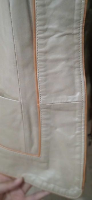 Куртка кожаная.Б/у