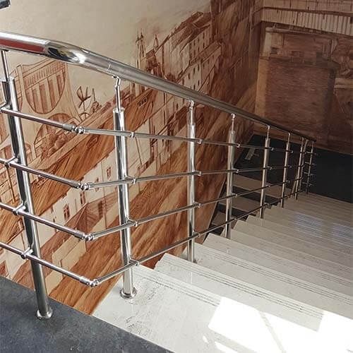 Перила из нержавеющей стали, поручни, пандусы, инвалидные поручни.