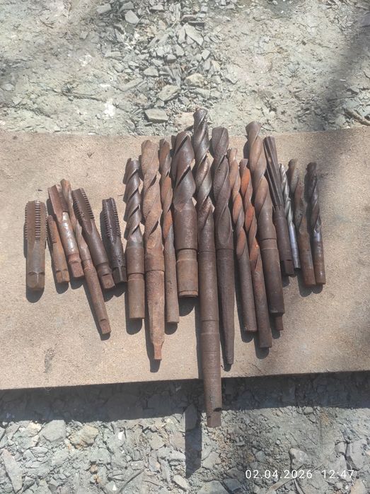 Продам свёрла б/у