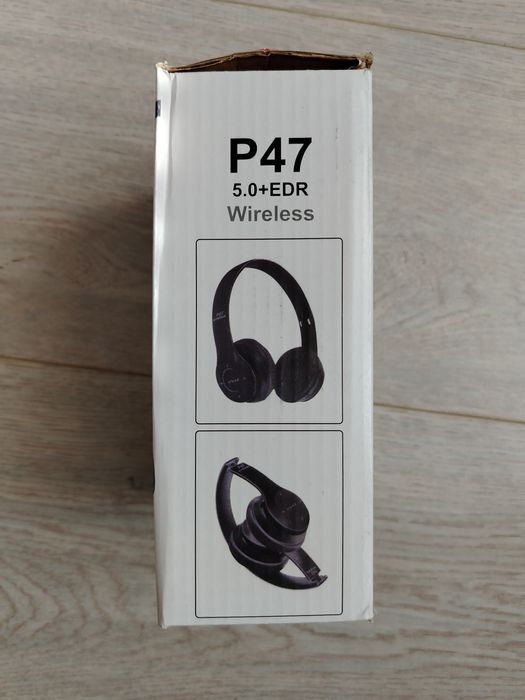 Căști wireless Bluetooth, radio, mp3 noi