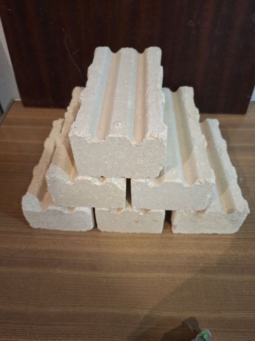 Тухли от акумулираща печка 56бр стават за камина