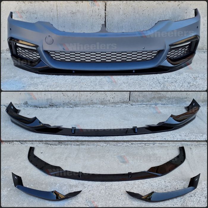 BMW G30 губа сплиттер M Performance накладка