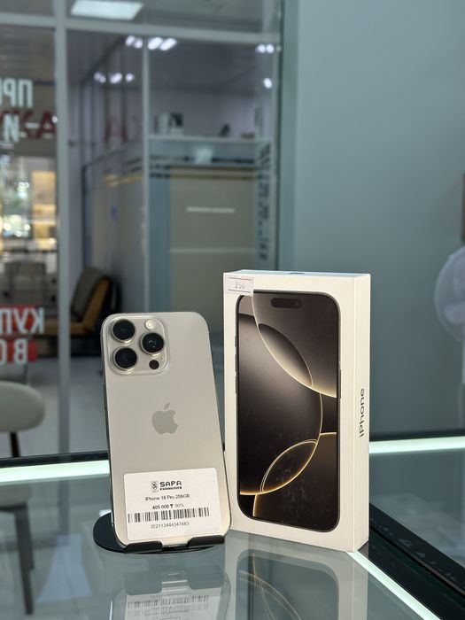 айфлн 16 про натурал титан 90%