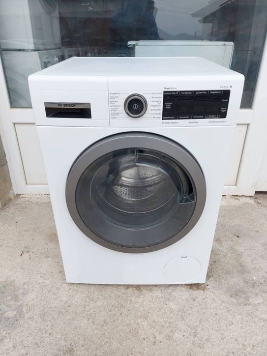 Пералня BOSCH 8 Serie Titan Edition
Цена:350евро
4D Wash System
Нов модел
Intensiv Plus
Капацитет на пране 9 кг.
Енергиен клас А+++
1400 оборота
Диспл