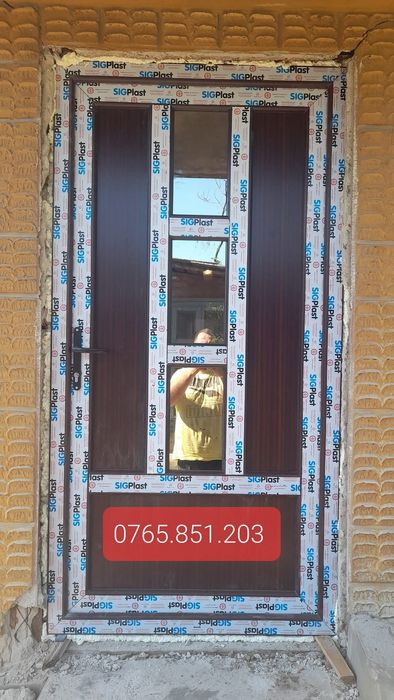 Usa termopan, geam termopan,  termopane la comandă, tâmplărie buzau