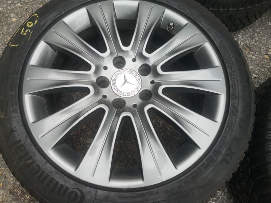 5х112 мерцедес Mercedes 5x112 17 цола оригинални джанти с датчици