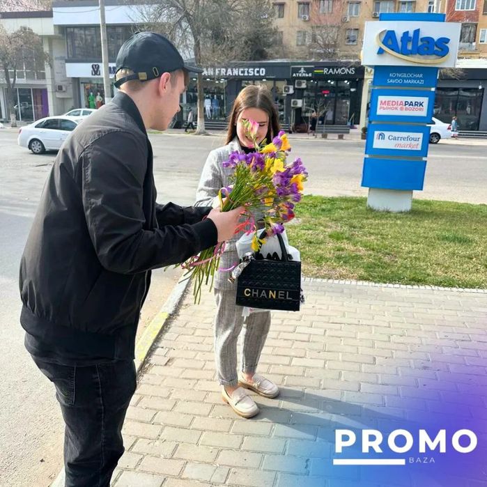 Раздача листовок/дархенгеров/проведение промо мероприятий