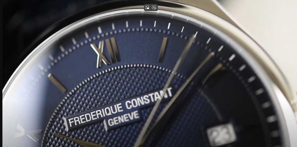 Frederique Constant Classics Index Automatic Blue FC-303MN5B6 Часовник