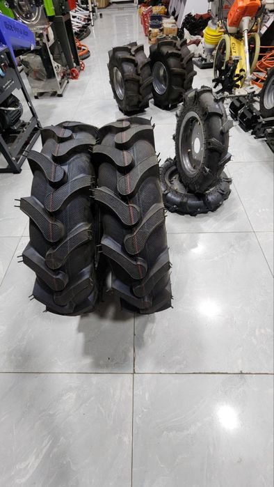 ZUBR motoblok uchun balon 6.00-12 (Shina + Kamera + Disk)