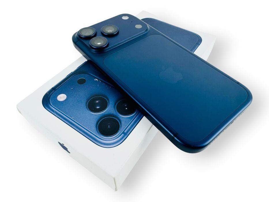 Перфектен! Apple iPhone 17 Pro 256GB Blue Гаранция!