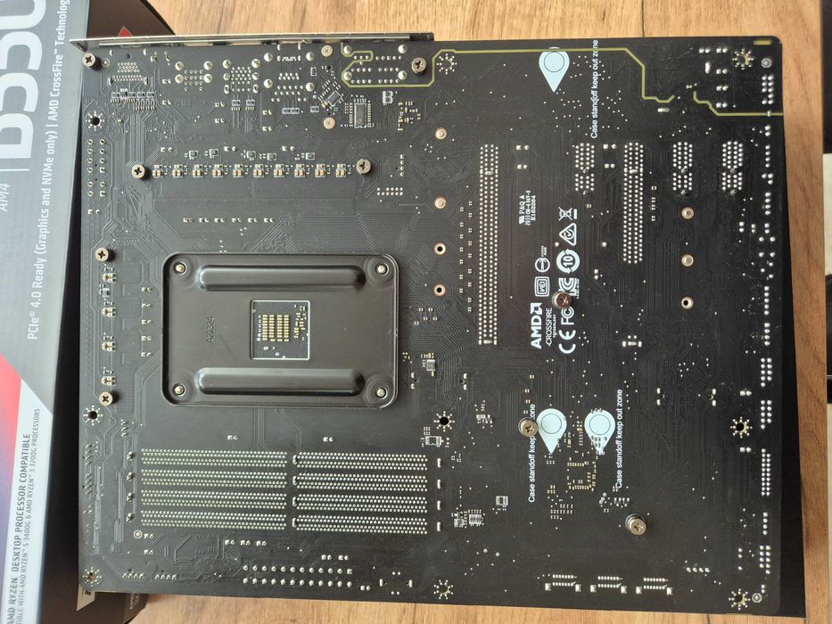 MSI MPG B550 Gaming Carbon WIFI AMD AM4 Motherboard Дъно за Ryzen процесори