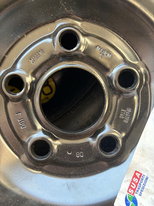 Резервна гума/патерица Toyota Yaris 5x100 2021