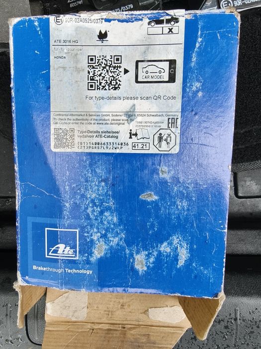 Placute frana spate Honda Accord ATE